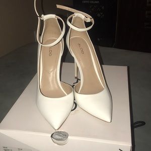 ALDO US  - Staycey -70 White Stiletto Heels
